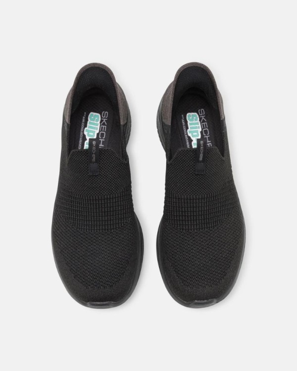 Sapatilhas Baixas Mulher SKECHERS Negro 149709 SLIP-INS ULTRA FLEX 3.0 SMOOTH STEP