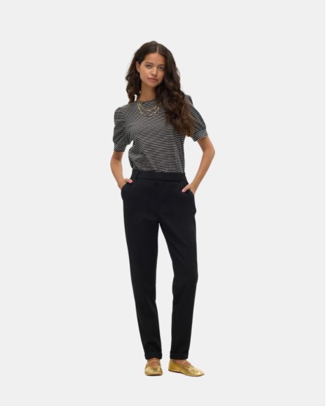 Calças Curtas Mulher VERO MODA Preto 10225280 MAYA