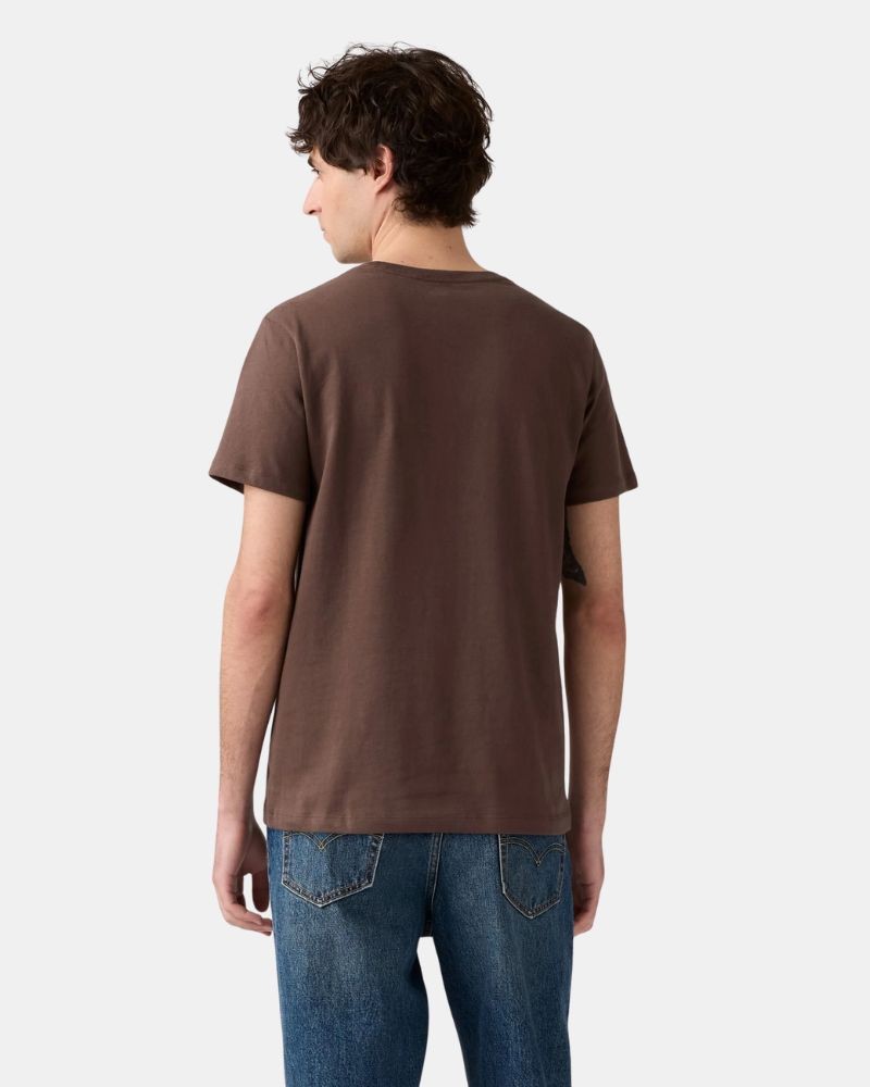  Camisetas Manga corta Hombre LEVIS Marrón 56605 0293 SS ORIGINAL HM