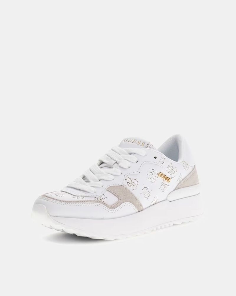 Ténis Baixos Mulher GUESS Branco VINSA3 FLPVI3 LEL12