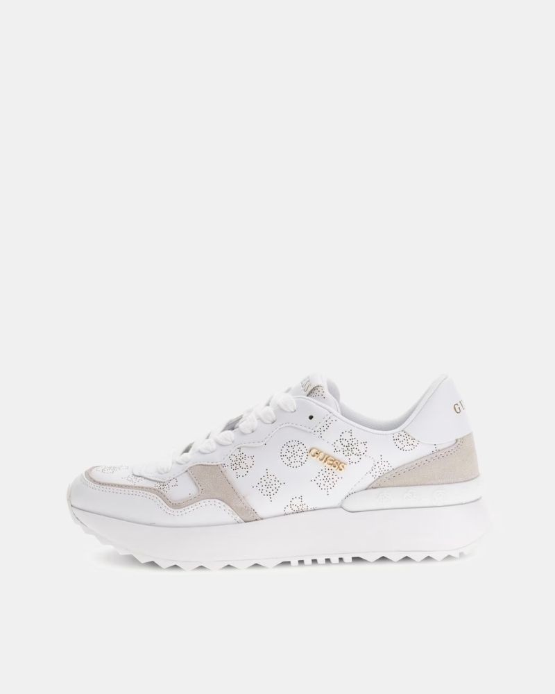 Ténis Baixos Mulher GUESS Branco VINSA3 FLPVI3 LEL12