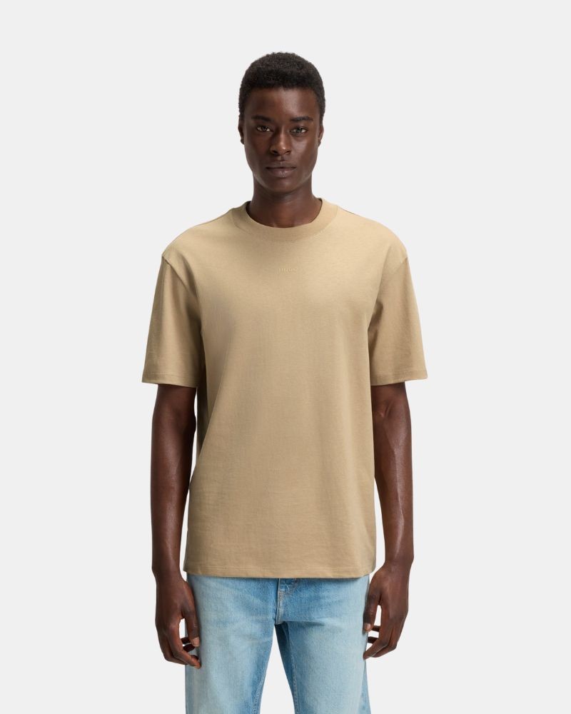  Camisetas Manga corta Hombre HUGO Beige 50488330 DAPOLINO