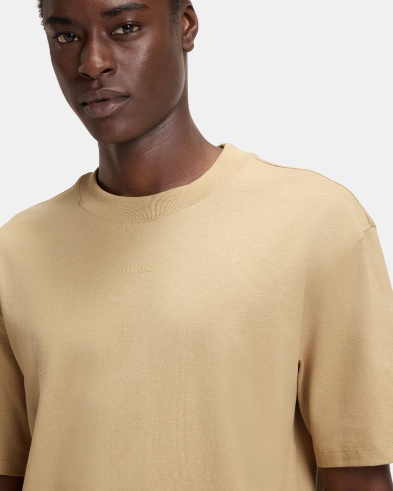  Camisetas Manga corta Hombre HUGO Beige 50488330 DAPOLINO