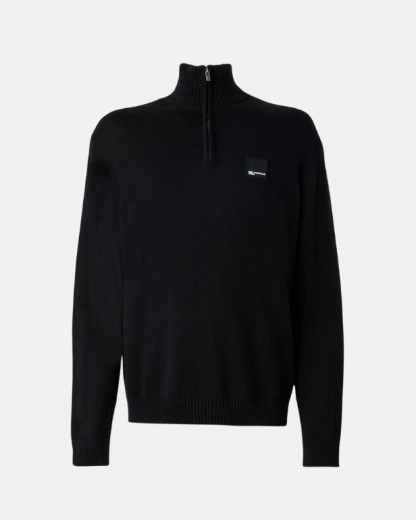  Sudaderas Manga larga Hombre Karl Lagerfeld Negro A3M18002