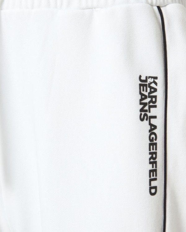 Calças de Fato de Treino Homem Karl Lagerfeld Branco A2M10098