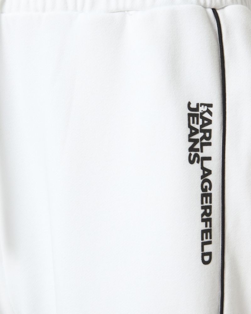 Calças de Fato de Treino Homem Karl Lagerfeld Branco A2M10098