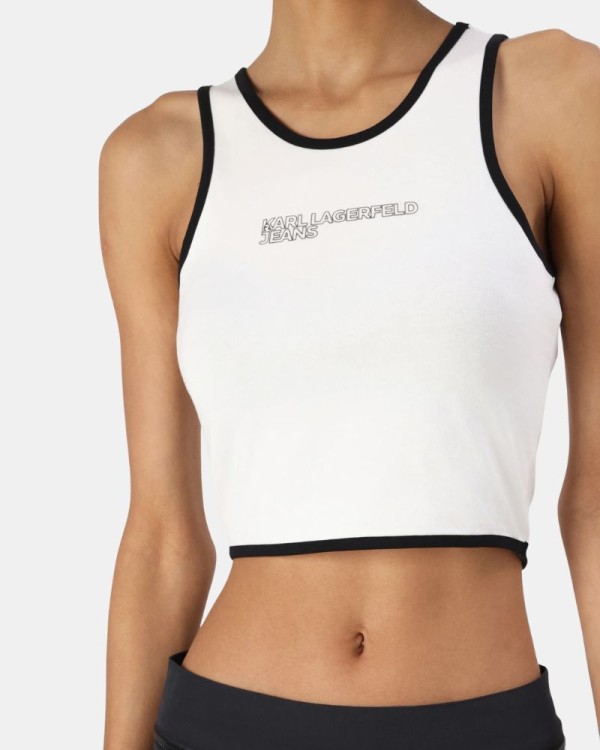 Roupa Interior Top Mulher Karl Lagerfeld Branco A2W17024