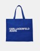 Bolsas Shopper Mulher Karl Lagerfeld Azul A1W50002