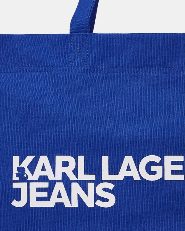 Bolsas Shopper Mulher Karl Lagerfeld Azul A1W50002