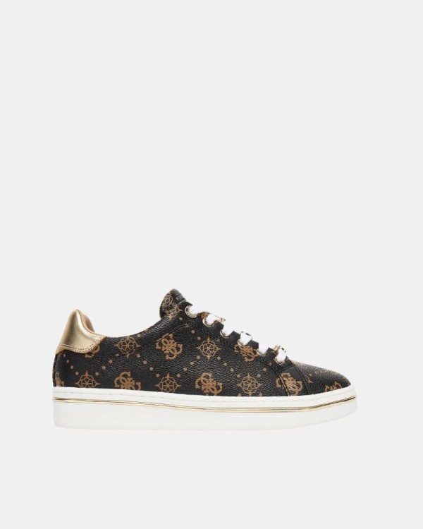 Sapatilhas Mulher GUESS Castanho STASEY FLPSTA FAL12