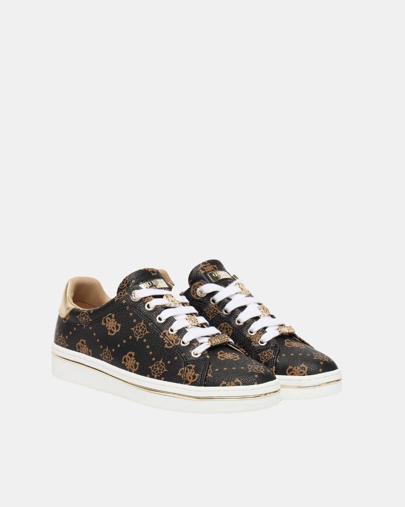 Sapatilhas Mulher GUESS Castanho STASEY FLPSTA FAL12