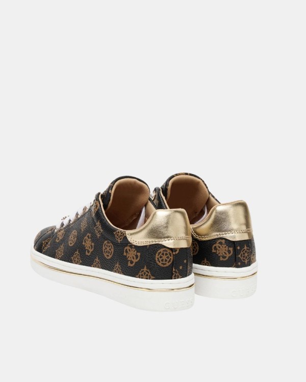 Sapatilhas Mulher GUESS Castanho STASEY FLPSTA FAL12