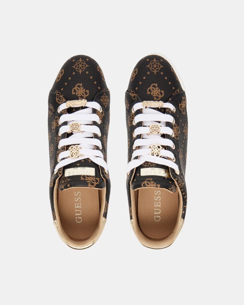 Sapatilhas Mulher GUESS Castanho STASEY FLPSTA FAL12