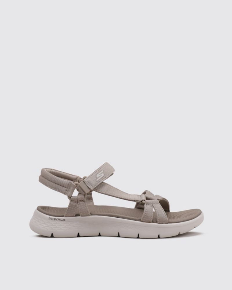 Sandalhas Abertas Mulher SKECHERS Taupe 141451 GO WALK FLEX SUBLIME