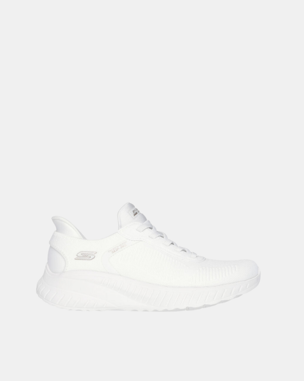Zapatillas Bajas Mujer SKECHERS Blanco 117497 SLIP INS BOBS SQUAD CHAOS