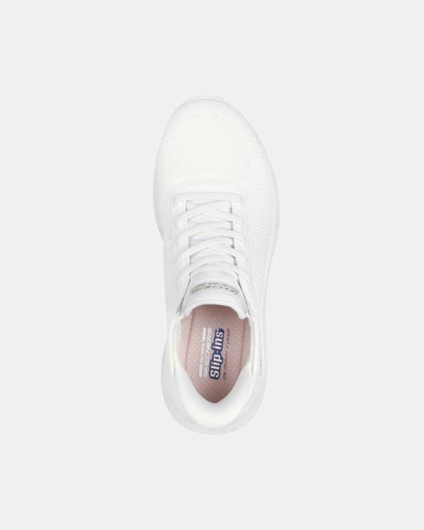 Zapatillas Bajas Mujer SKECHERS Blanco 117497 SLIP INS BOBS SQUAD CHAOS