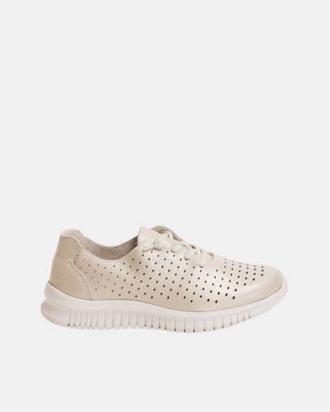 Zapatillas Bajas Mujer RKS Oro 502