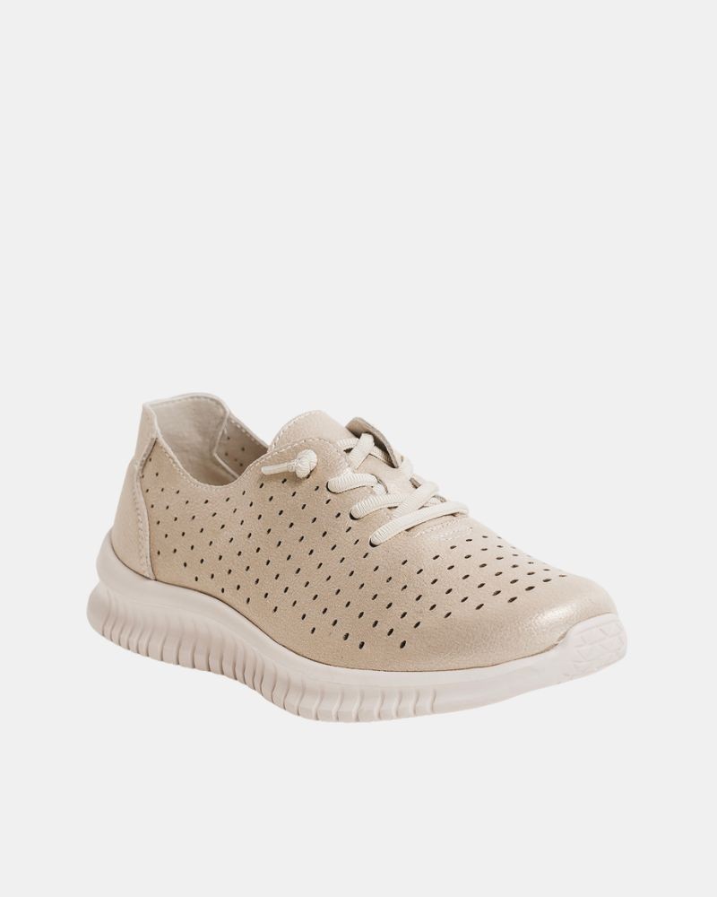 Zapatillas Bajas Mujer RKS Oro 502