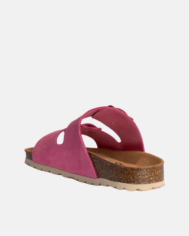  Sandalias Abiertas Mujer RKS Rosa 0747