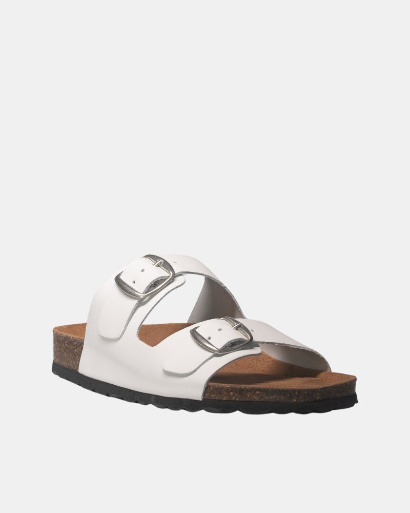 Sandalias Abertas Mulher RKS Branco 11096