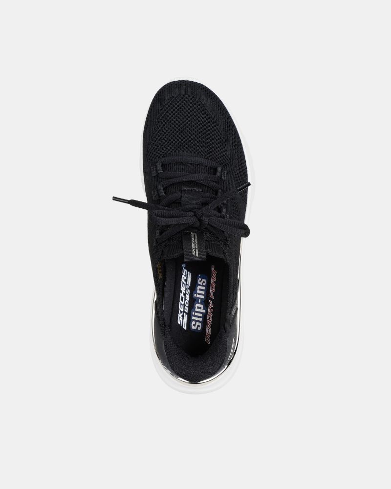 Sapatilhas Baixas Mulher SKECHERS Preto 117617 SLIP INS BOBS B LOVE