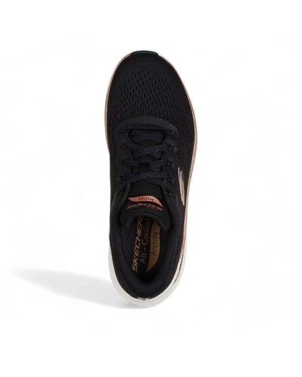 Sapatilhas Baixas Mulher SKECHERS Preto 150067 ARCH FIT 2.0 GLOW THE DISTANCE