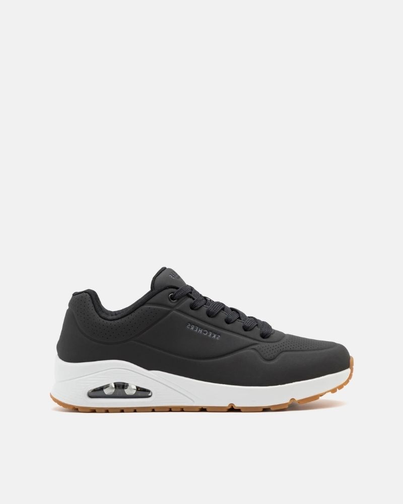 Zapatillas Bajas Hombre SKECHERS Negro 52458 UNO STAND ON AIR