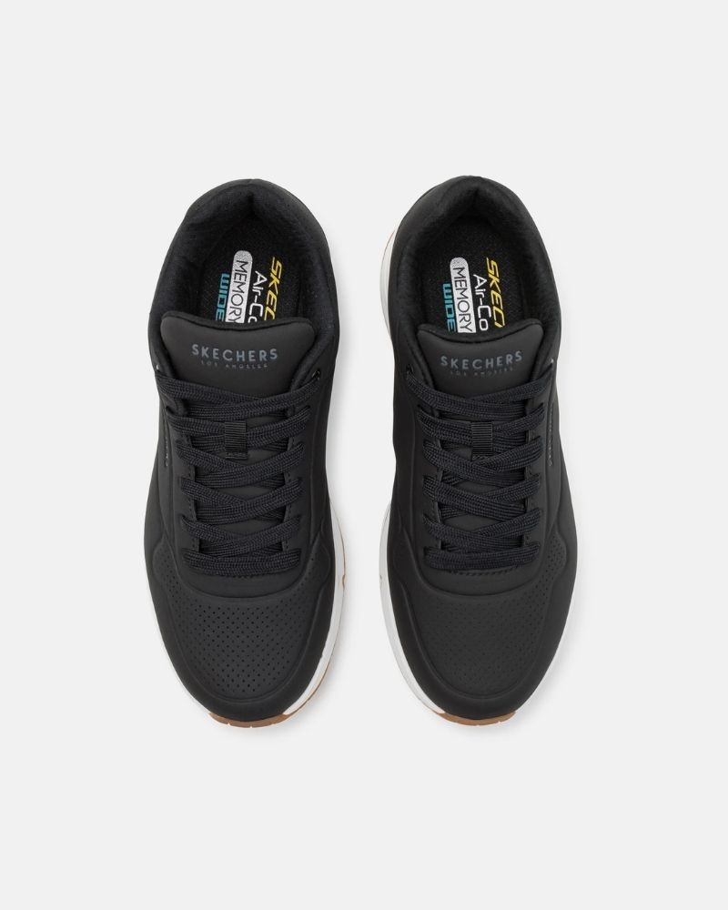 Zapatillas Bajas Hombre SKECHERS Negro 52458 UNO STAND ON AIR