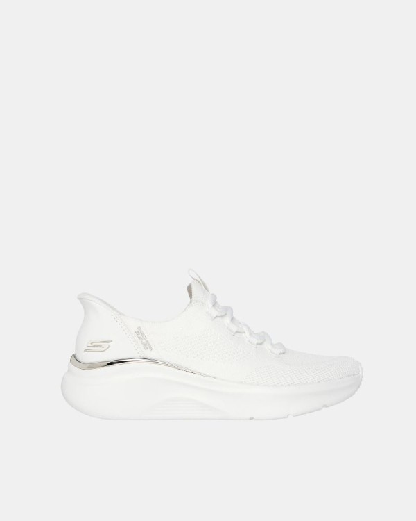 Zapatillas Bajas Mujer SKECHERS Blanco 117617 SLIP INS BOBS B LOVE