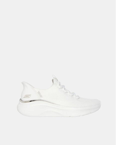 Sapatilhas Baixas Mulher SKECHERS Branco 117617 SLIP INS BOBS B LOVE