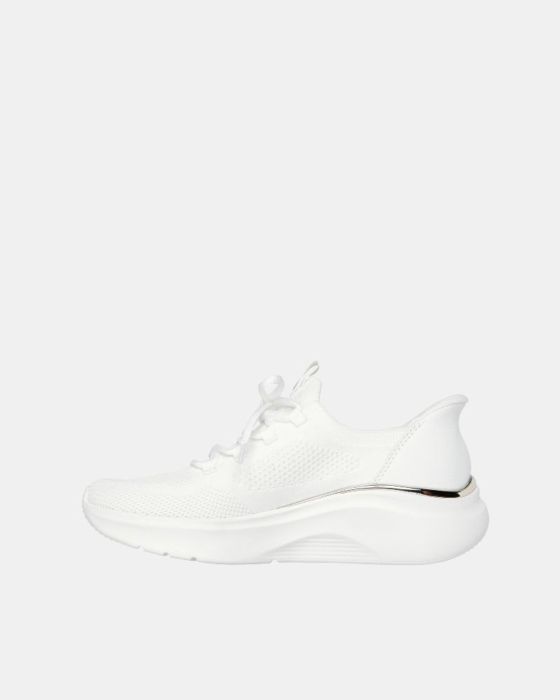 Zapatillas Bajas Mujer SKECHERS Blanco 117617 SLIP INS BOBS B LOVE
