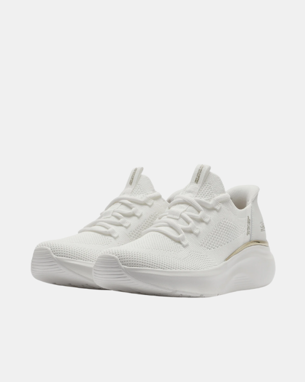 Zapatillas Bajas Mujer SKECHERS Blanco 117617 SLIP INS BOBS B LOVE