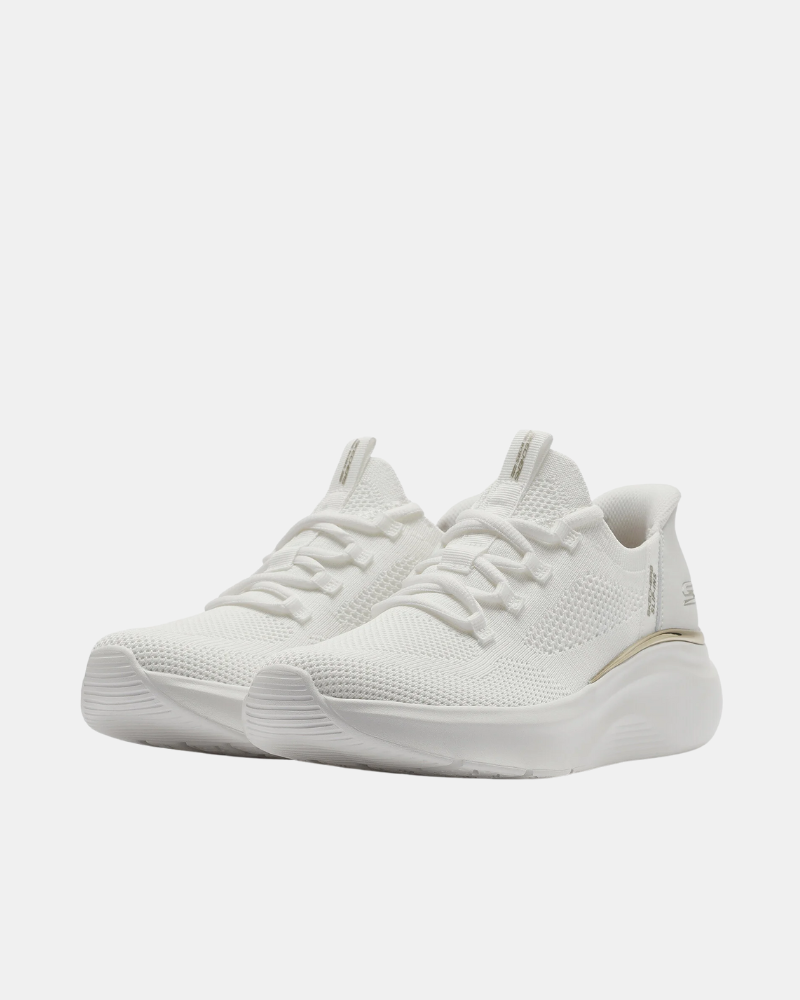 Sapatilhas Baixas Mulher SKECHERS Branco 117617 SLIP INS BOBS B LOVE