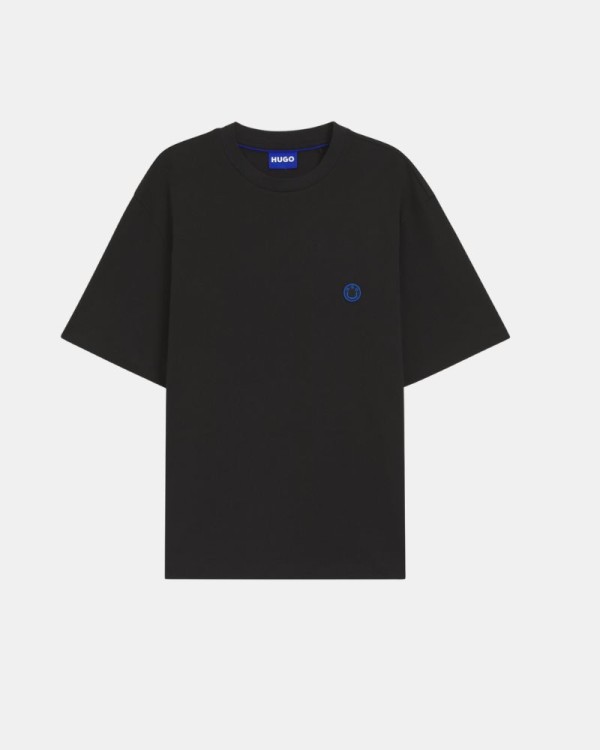  Camisetas Manga corta Hombre HUGO Negro 50519984 NILEY
