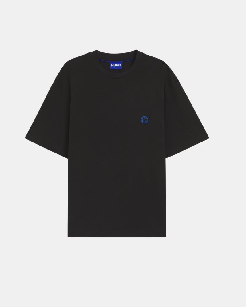  Camisetas Manga corta Hombre HUGO Negro 50519984 NILEY