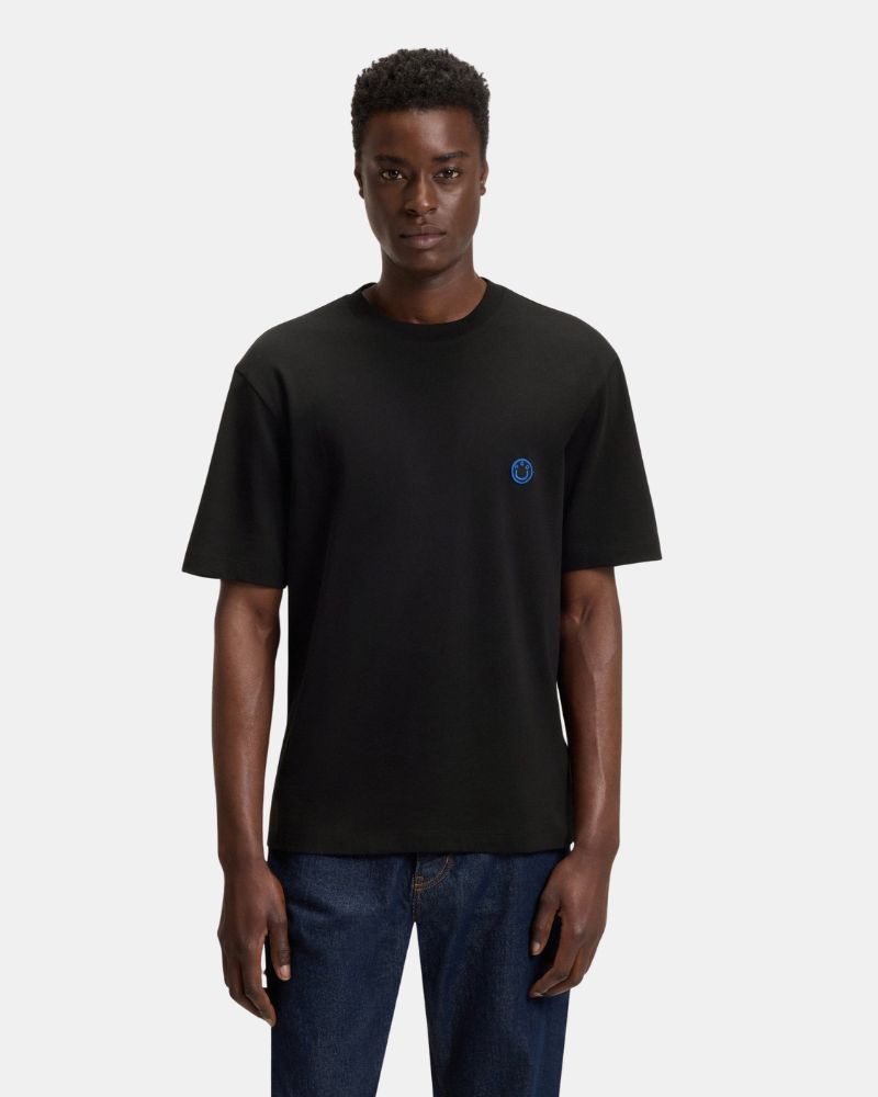  Camisetas Manga corta Hombre HUGO Negro 50519984 NILEY