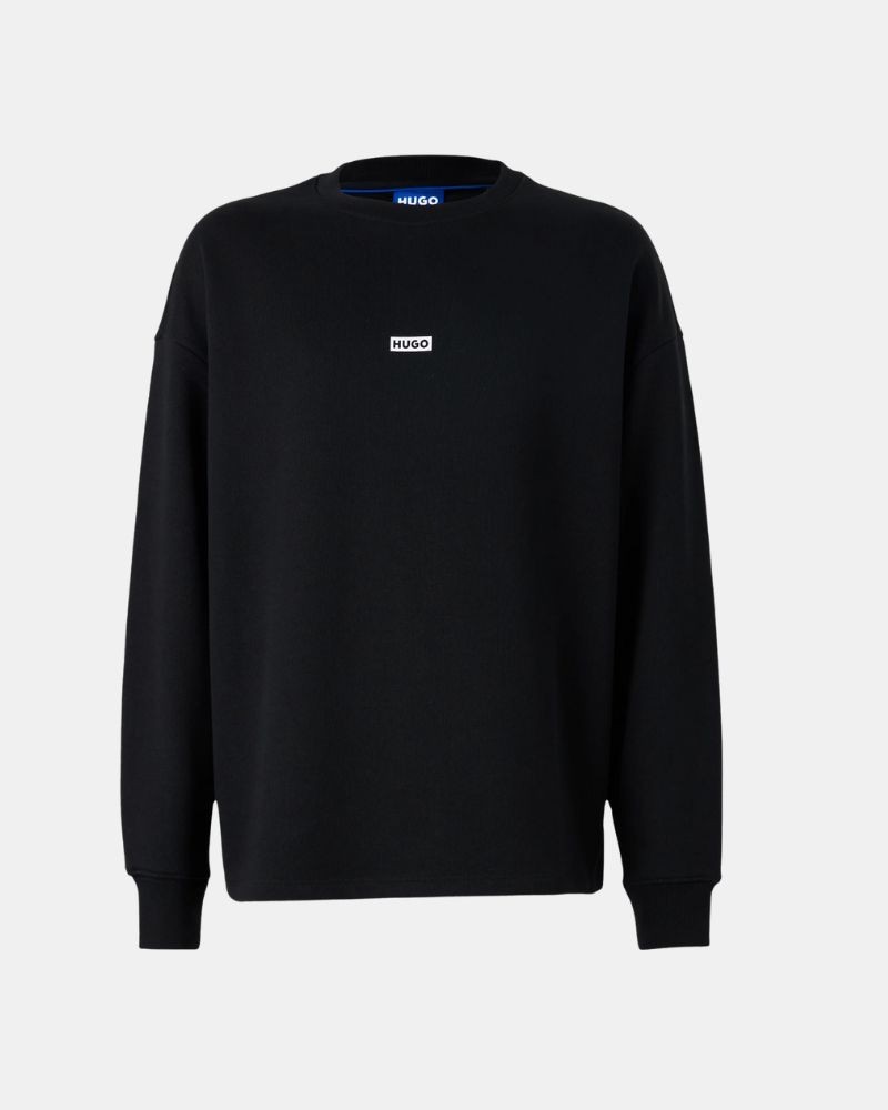  Sudaderas Manga larga Hombre HUGO Negro 50510732 NAVIU