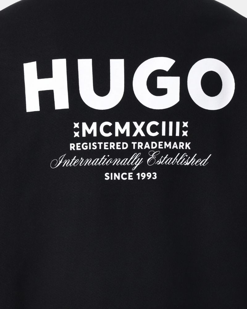  Sudaderas Manga larga Hombre HUGO Negro 50510732 NAVIU