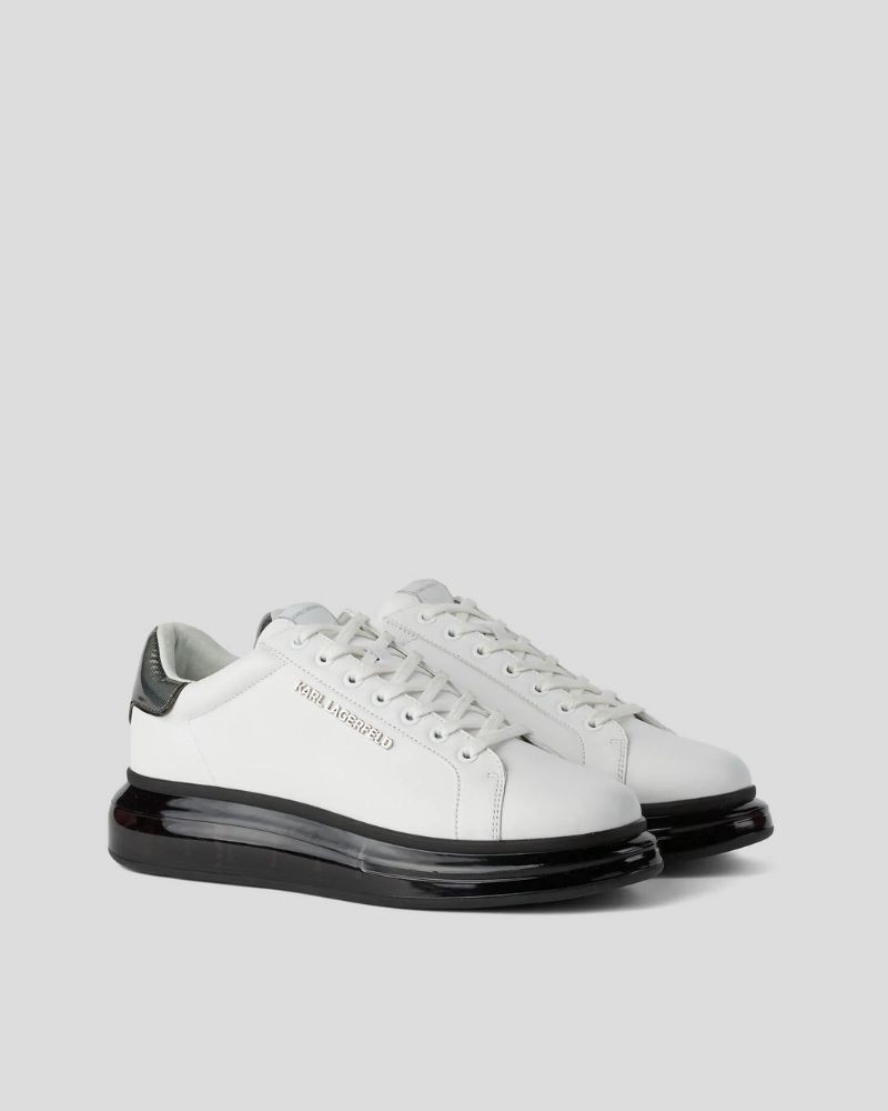 Sapatilhas Baixas Homem Karl Lagerfeld Branco KL52625 KAPRI KUSHION