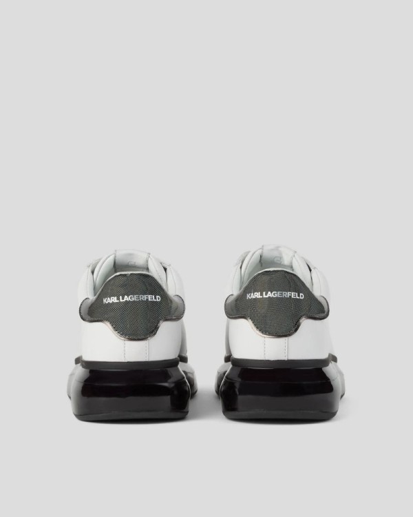 Sapatilhas Baixas Homem Karl Lagerfeld Branco KL52625 KAPRI KUSHION