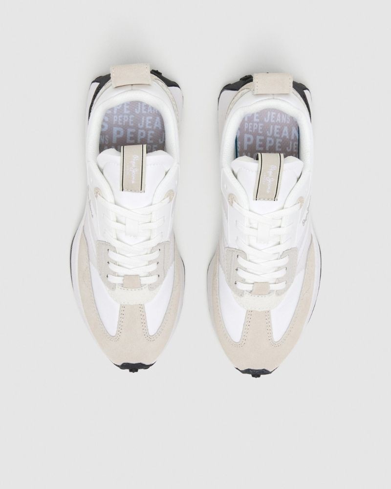Zapatillas Bajas Mujer PEPE JEANS Blanco PLS60005 LUCKY PRINT