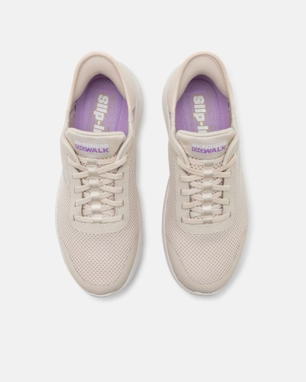 Sapatilhas Baixas Mulher SKECHERS Branco 124836 SLIP INS GO WALK FLEX GRAND ENTRY