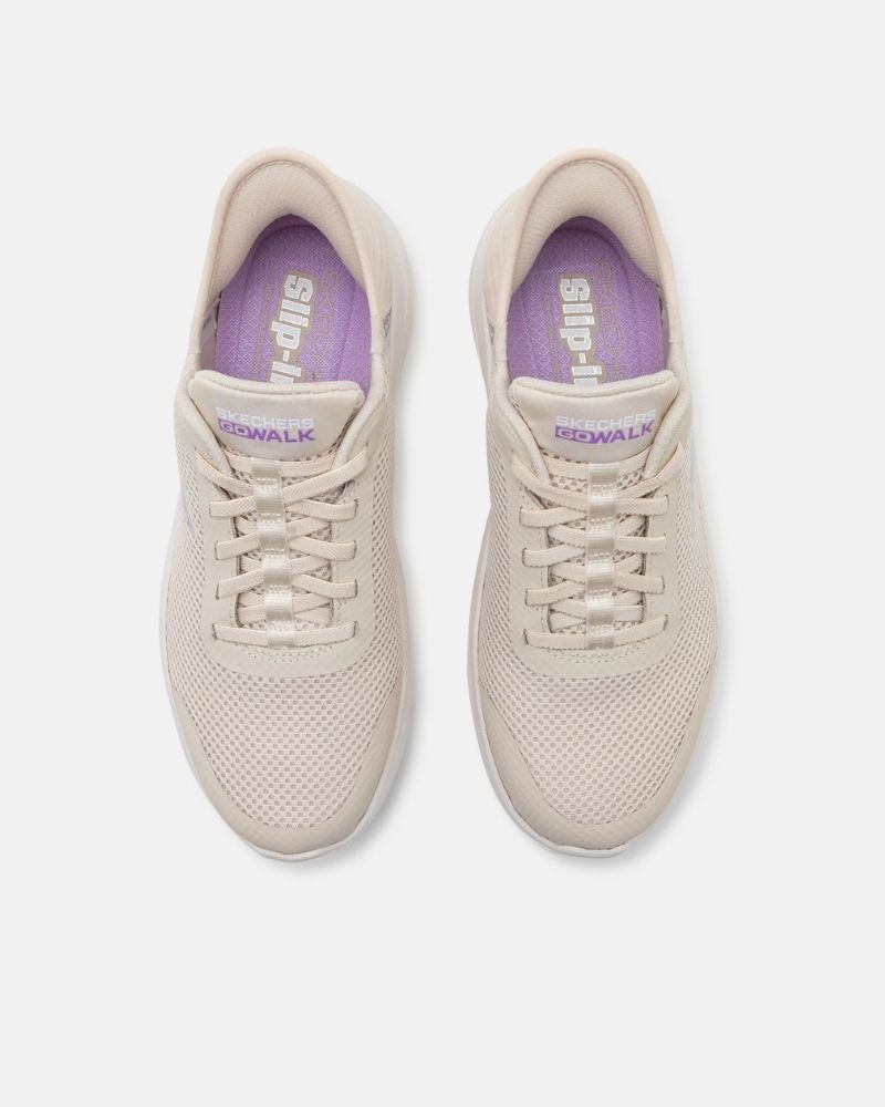 Sapatilhas Baixas Mulher SKECHERS Branco 124836 SLIP INS GO WALK FLEX GRAND ENTRY