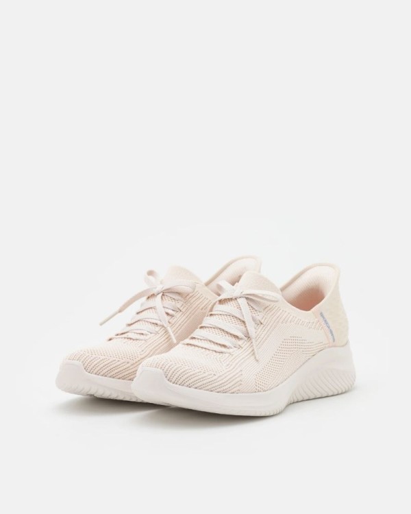 Zapatillas Bajas Mujer SKECHERS Nude 149710 SLIP INS ULTRA FLEX 3.0 BRILLIANT