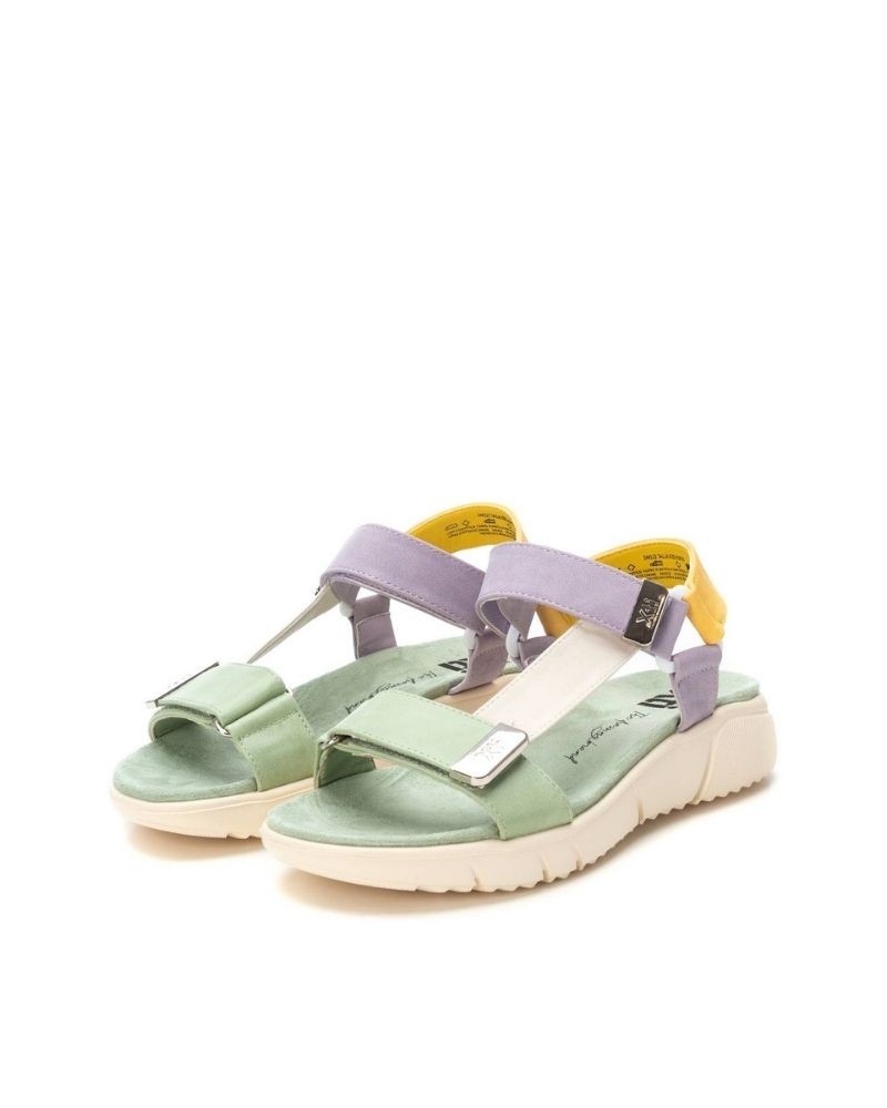  Sandalias Abiertas Mujer XTI Verde 144112