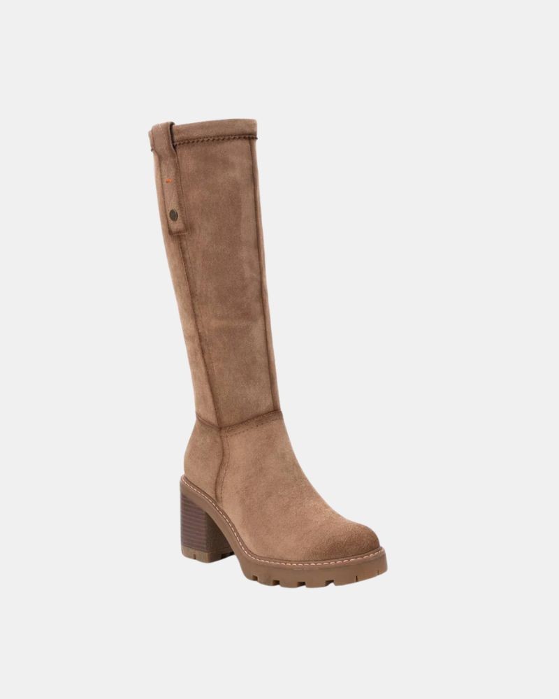 Botas altas black friday Mujer REFRESH Taupe 172123