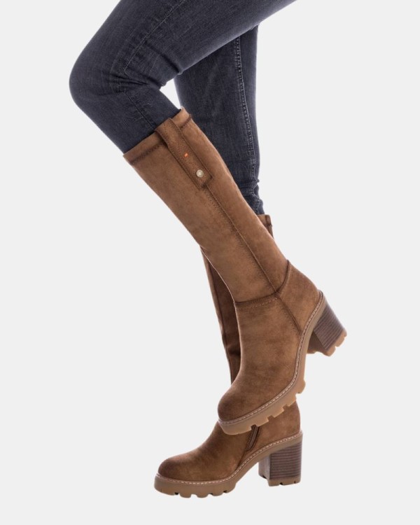 Botas Altas Mulher REFRESH Castanho 172123