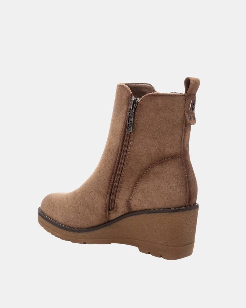  Botines Bajos Mujer REFRESH Taupe 171009