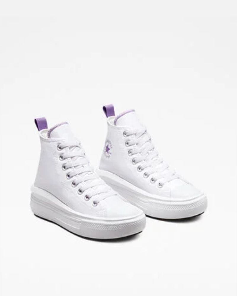 Sapatilhas Altas Mulher CONVERSE Branco A03667C CHUCK TAYLOR ALL STAR MOVE