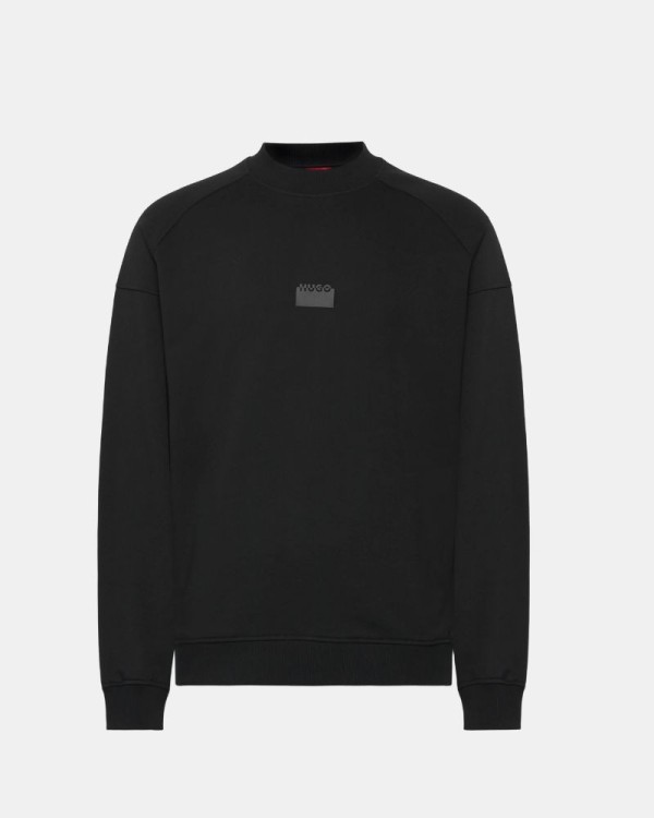  Sudaderas Manga larga Hombre HUGO Negro 50546672 DELASTCREW